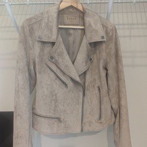 BlankNyc Suede moto jacket